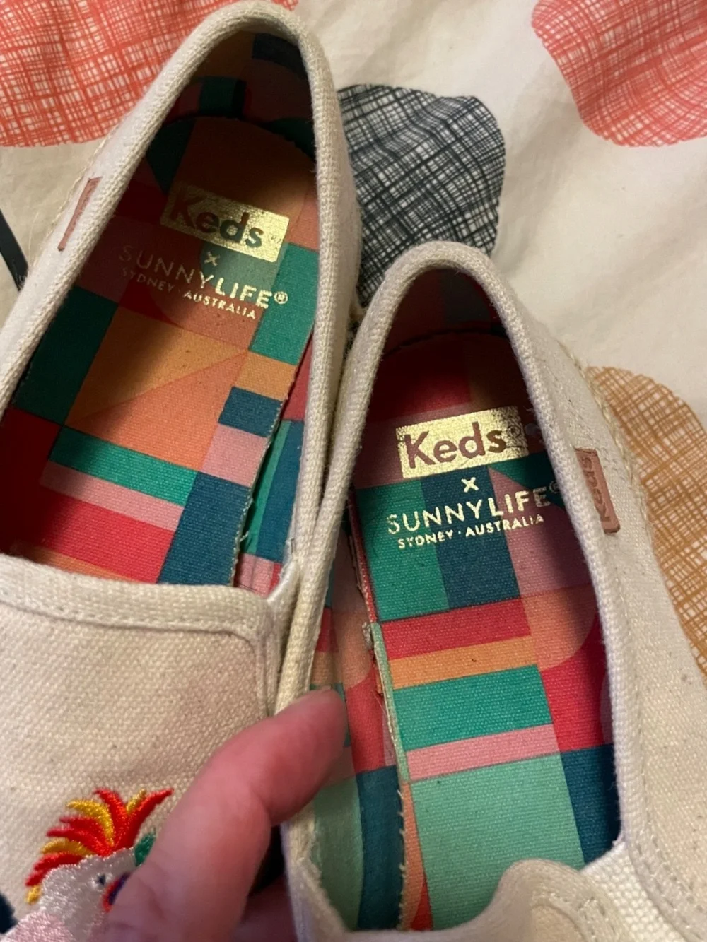 Keds x SunnyLife tropical slip
